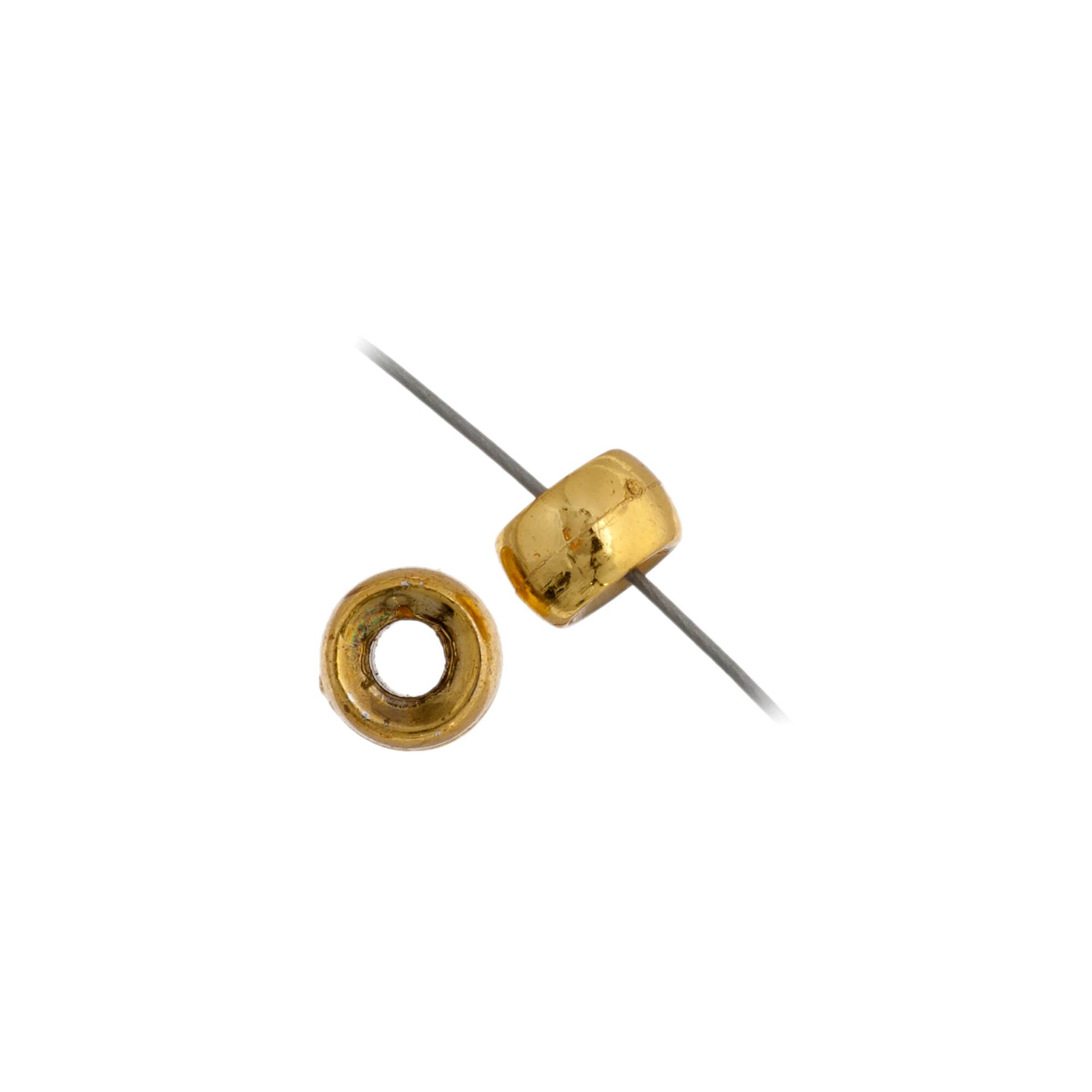 John Bead 6mm Metallic Mini Pony Beads